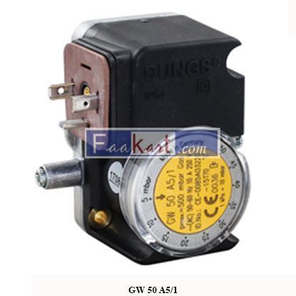 Picture of GW 50 A5/1  Dungs  DUNGS PRESSURE SWITCH