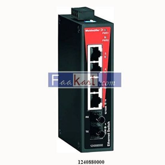 Picture of IE-SW-BL05-4TX-1ST  1240880000  WEIDMULLER  Unmanaged Ethernet Switches