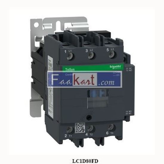 Picture of LC1D80FD  SCHNEIDER  contactor