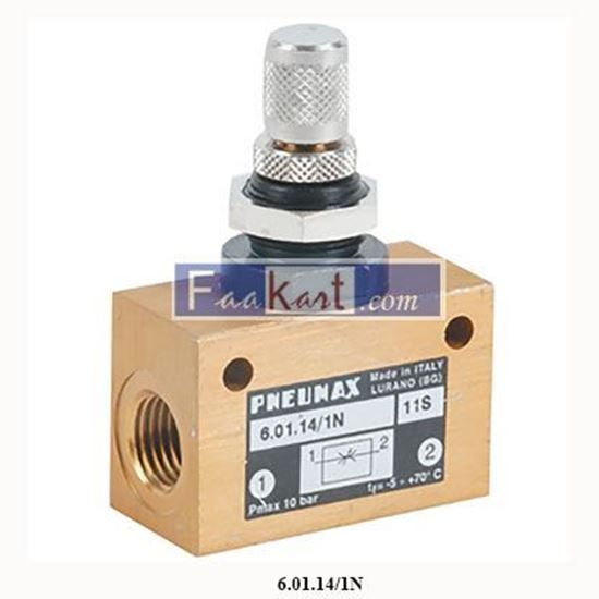 Picture of 6.01.14/1N  PNEUMAX  FLOW CONTROL VALVE