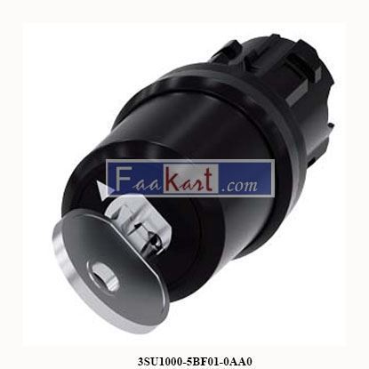 Picture of 3SU1000-5BF01-0AA0  SIEMENS  KEY SWITCH