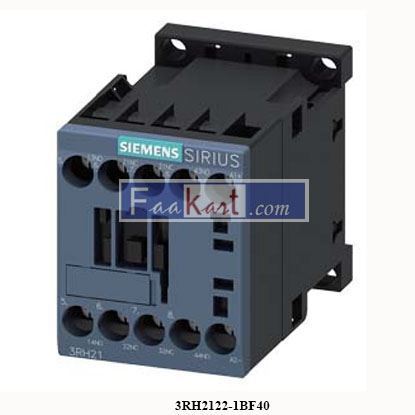 Picture of 3RH2122-1BF40 SIEMENS contactor relay