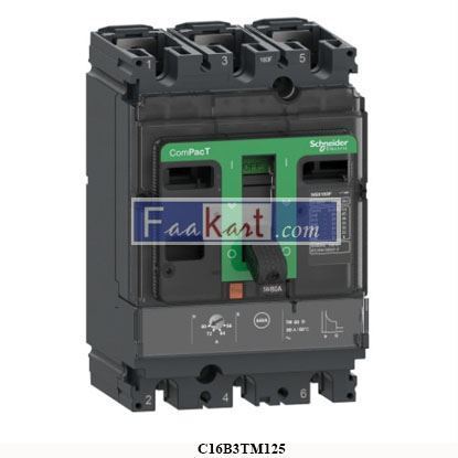 Picture of C16B3TM125  SCHNEIDER  Circuit breaker