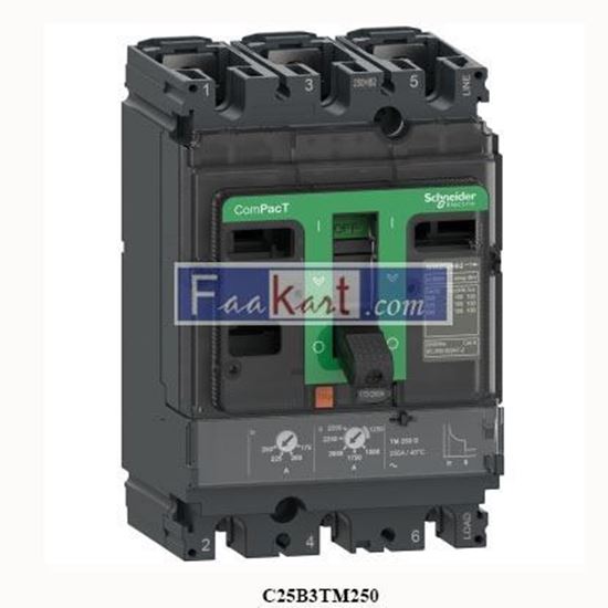 Picture of C25B3TM250  SCHNEIDER  Circuit breaker