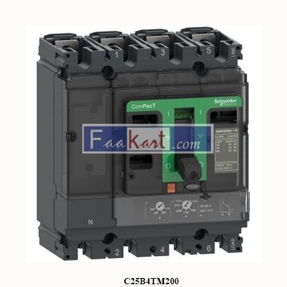 Picture of C25B4TM200  SCHNEIDER  Circuit breaker
