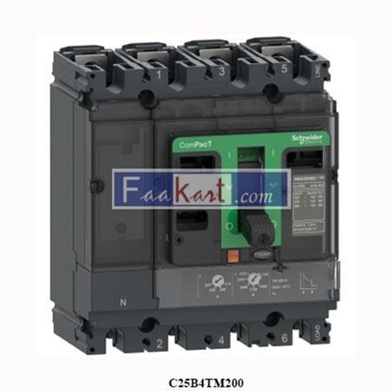 Picture of C25B4TM200  SCHNEIDER  Circuit breaker