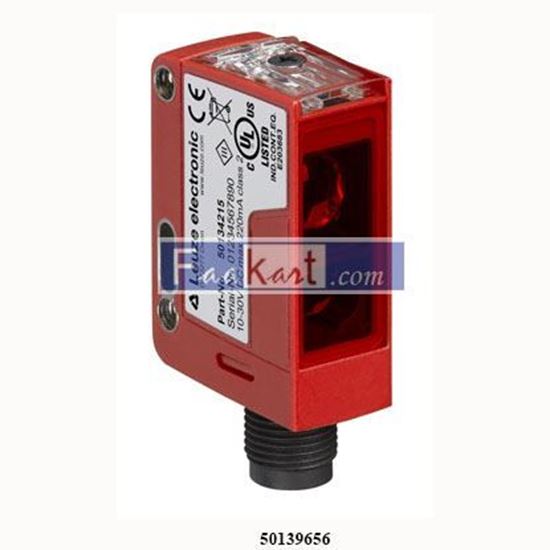 Picture of 50139656  PRK25CL1.1/4P-M12  LEUZE  Polarized retro-reflective photoelectric sensor