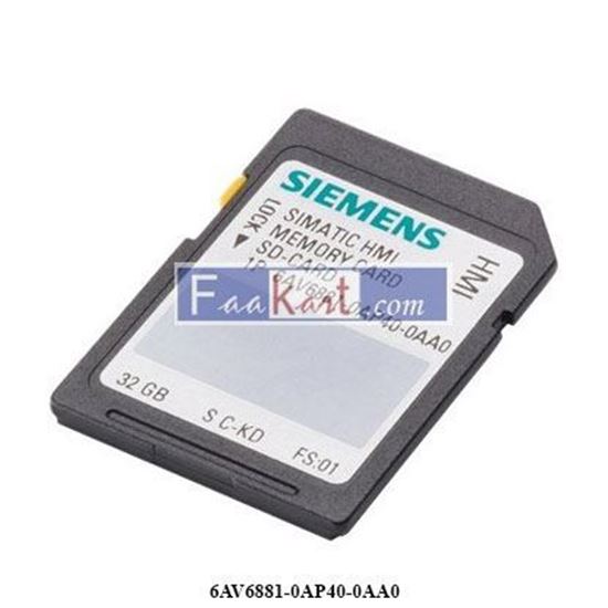 Picture of 6AV6881-0AP40-0AA0  Siemens  SECURE DIGITAL CARD