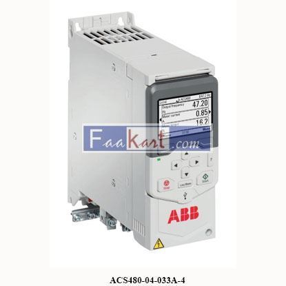 Picture of ACS480-04-033A-4  ABB  LV AC general purpose drive module