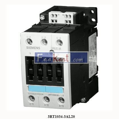 Picture of 3RT1034-3AL20  SIEMENS  Power contactor