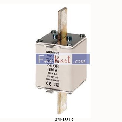 Picture of 3NE1334-2 SIEMENS SITOR fuse link, with blade contacts