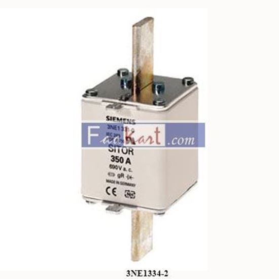 Picture of 3NE1334-2 SIEMENS SITOR fuse link, with blade contacts