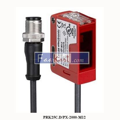 Picture of PRK25C.D/PX-2000-M12 LEUZE  POLARIZED RETRO-REFLECTIVE PHOTOELECTRIC SENSOR