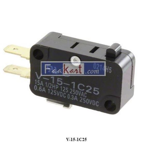 Picture of V-15-1C25  Omron Electronics Basic / Snap Action Switches MINIATURE BASIC SWITCH