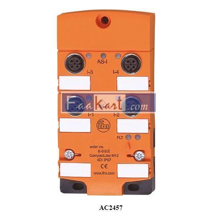 Picture of LM12 4DI-Y M12 IP67  AC2457  IFM AS-Interface CompactLine module