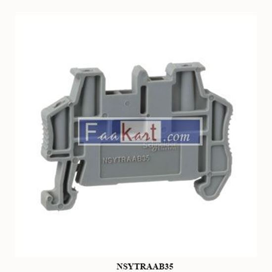 Picture of NSYTRAAB35 SCHNEIDER  	 Connector End Bracket For Terminal Blocks