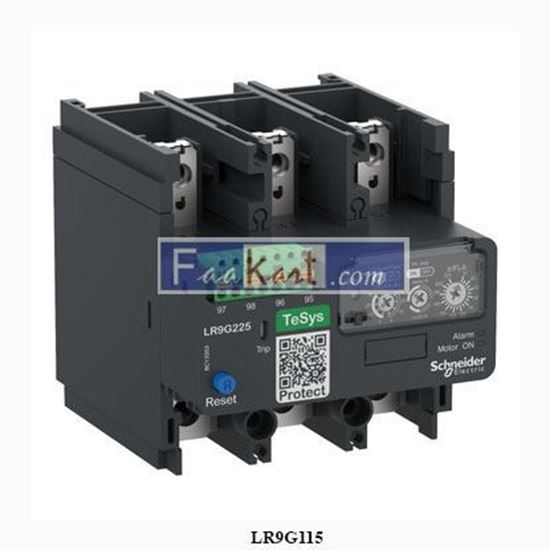 Picture of LR9G115  SCHNEIDER  Electronic thermal overload relay