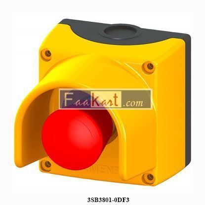 Picture of 3SB38010DF3  SIEMENS  ENCLOSURE FOR COMMAND DEVICES