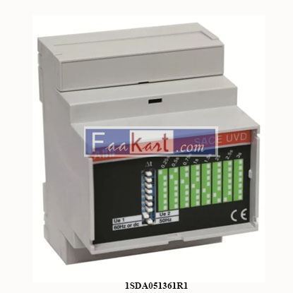 Picture of UVD T1..T6 - XT1..XT4 220..250Va.c./d.c.   1SDA051361R1  ABB ELECTRONIC TIME DELAY