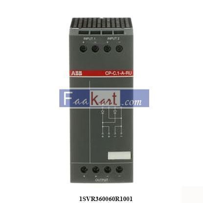 Picture of CP-C.1-A-RU   1SVR360060R1001 ABB  Redundancy unit for power supplies