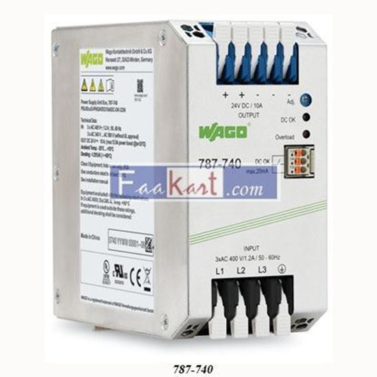 Picture of 787-740  WAGO  Power supply switching