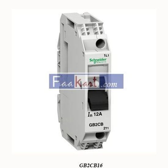 Picture of GB2CB16  SCHNEIDER Thermal magnetic circuit breaker