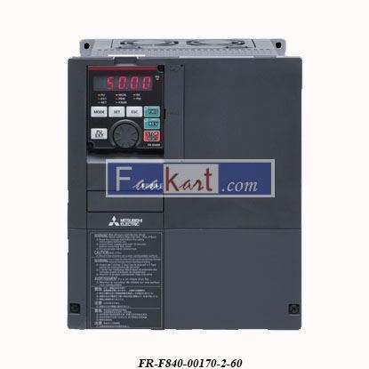 Picture of FR-F840-00170-2-60  Mitsubishi  VARIABLE SPEED/FREQUENCY DRIVE(VSD/VFD) / INVERTER