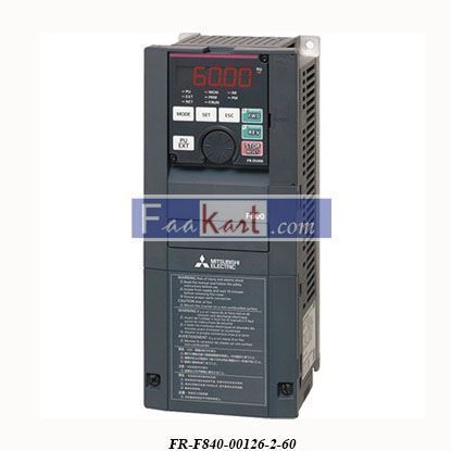 Picture of FR-F840-00126-2-60  Mitsubishi VARIABLE SPEED/FREQUENCY DRIVE