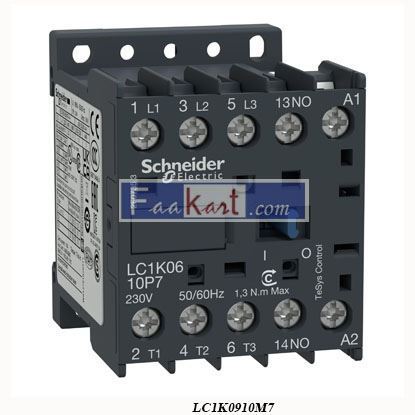 Picture of LC1K0910M7 SCHNEIDER  contactor