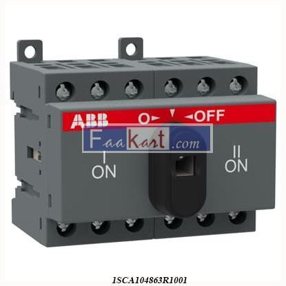 Picture of OT25F3C   1SCA104863R1001B  ABB CHANGE-OVER SWITCH
