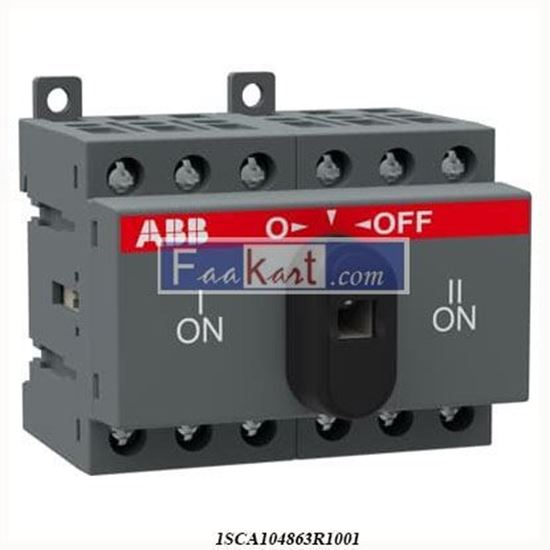 Picture of OT25F3C   1SCA104863R1001B  ABB CHANGE-OVER SWITCH