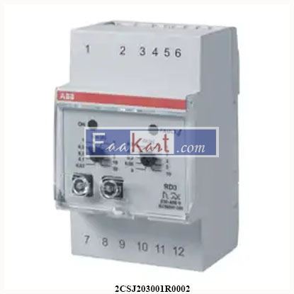 Picture of 2CSJ203001R0002 RD3P ABB  Residual Current Monitor