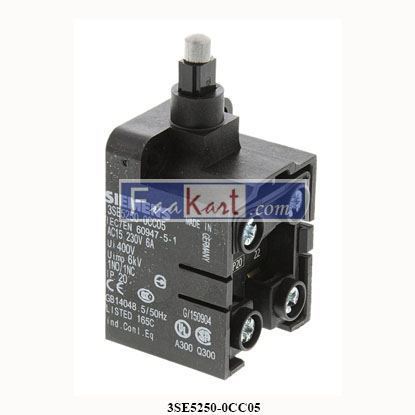 Picture of 3SE5250-0CC05  SIEMENS Position switch Plastic enclosure open