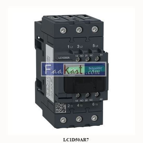 Picture of LC1D50AR7  SCHNEIDER TeSys D contactor