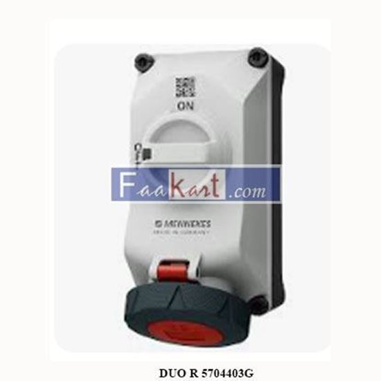 Picture of DUO R 5704403G  Mennekes  Wall mounted receptacle