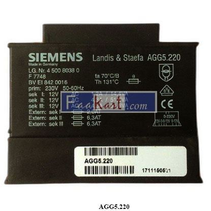 Picture of AGG5.220  SIEMENS POWER SUPPLY