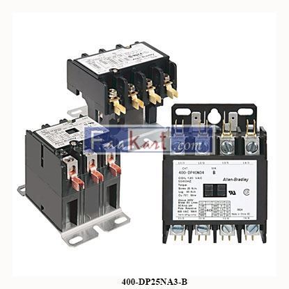 Picture of 400-DP25NA3-B  ALLEN BRADLEY  Definite Purpose Contactor
