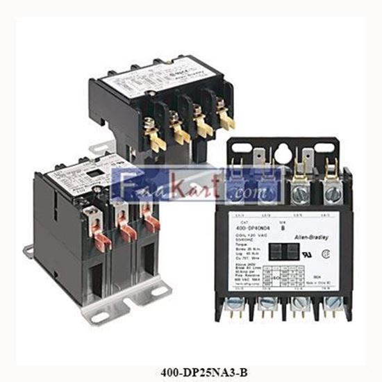 Picture of 400-DP25NA3-B  ALLEN BRADLEY  Definite Purpose Contactor