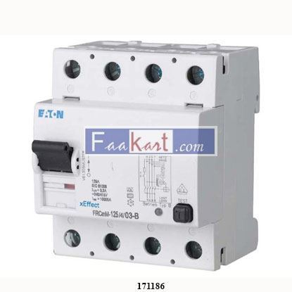 Picture of 171186  Eaton Moeller  Residual current circuit-breaker