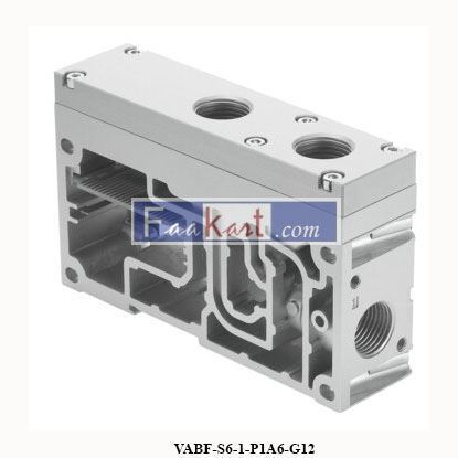 Picture of 539230  VABF-S6-1-P1A6-G12 FESTO Supply plate