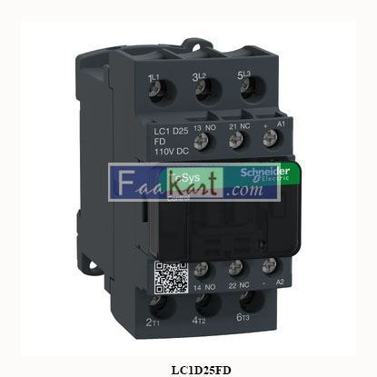 Picture of LC1D25FD SCHNEIDER  contactor