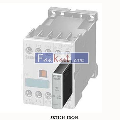 Picture of 3RT1916-1DG00  SIEMENS SUPPRESSION DIODE