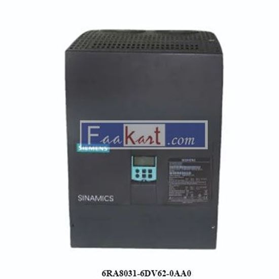 Picture of 6RA8031-6DV62-0AA0 SIEMENS DCM DC CONVERTER FOR FOUR-QUADRANT DRIVES CONNECTION
