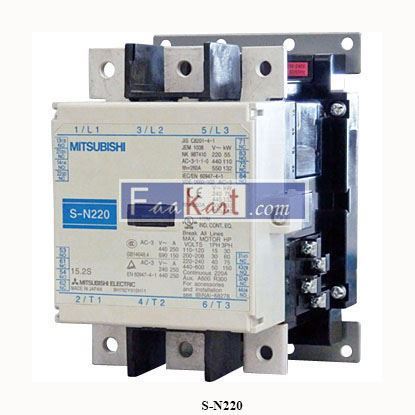 Picture of S-N220 AC110V  MITSUBISHI  AC CONTACTOR