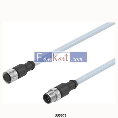 Picture of NEBV-M12G8-K-2-M12G4  553575 festo Connecting cable