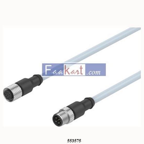 Picture of NEBV-M12G8-K-2-M12G4  553575 festo Connecting cable
