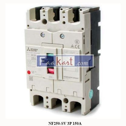 Picture of NF250-SV 3P 150A Mitsubishi Circuit breaker 255077