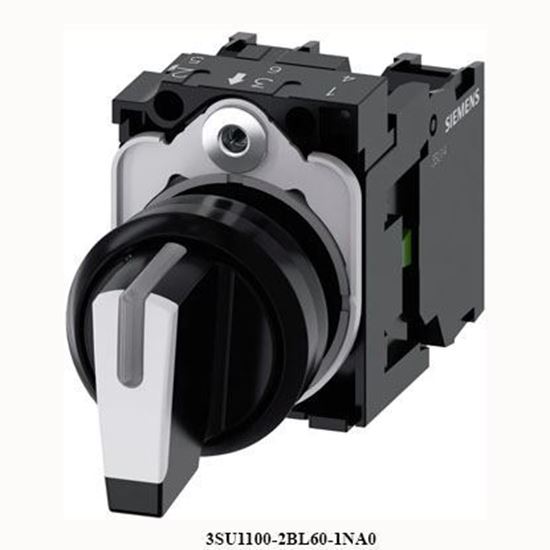Picture of 3SU1100-2BL60-1NA0  SIEMENS  Selector switch