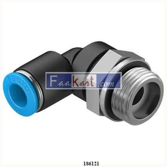 Picture of QSL-G3/8-8  186121 FESTO Push-in L-fitting
