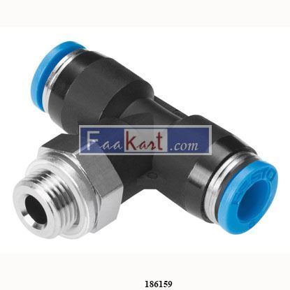 Picture of 186159  QST-G1/4-6  FESTO  Push-in T-Fitting